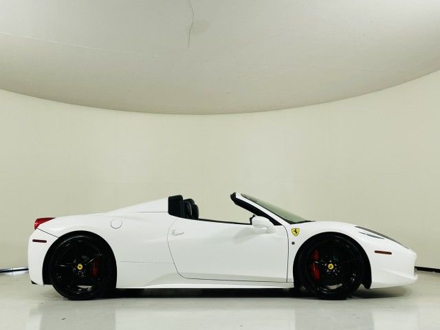 ferrari 458 white convertible