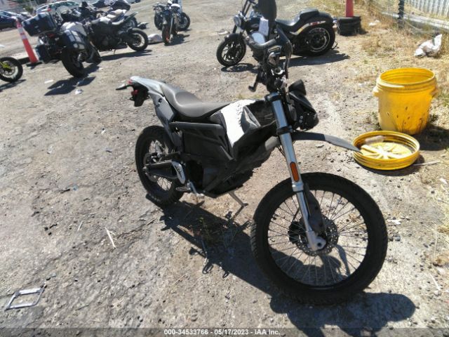 wrecked zero motorcycle