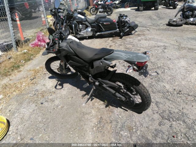 wrecked zero motorcycle
