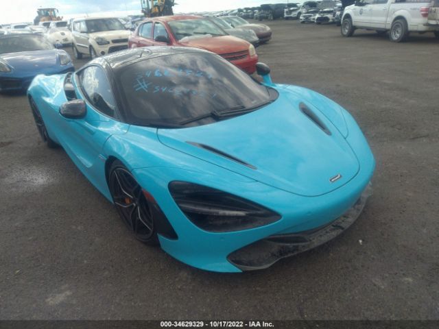 SCA's Salvage Mclaren 720s for Sale: Damaged & Wrecked Vehicle Auction