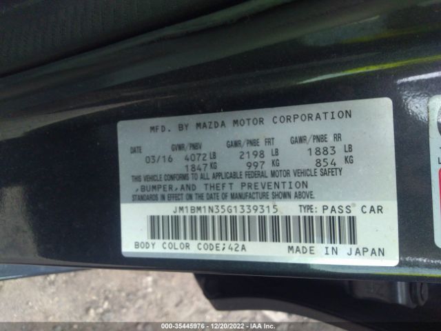 2016 MAZDA MAZDA3 for Sale