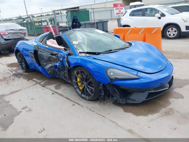 SCA's Salvage Mclaren 720s for Sale: Damaged & Wrecked Vehicle Auction