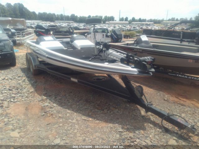  Salvage Gambler Bass Boat