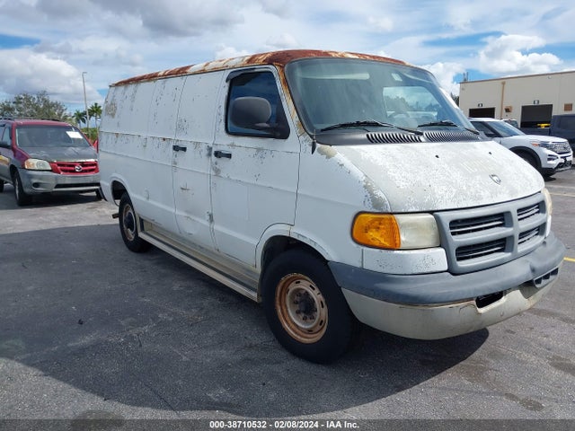 2002 DODGE RAM VAN VAN CARGO 3 DOOR | 2B7KB31Z82K137707