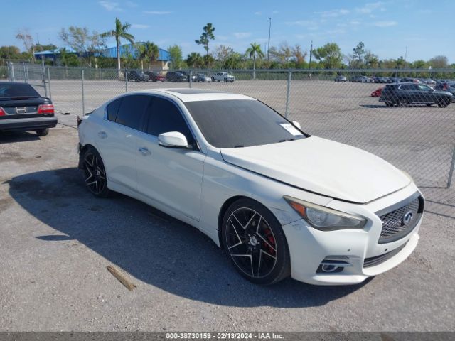  Salvage INFINITI Q50