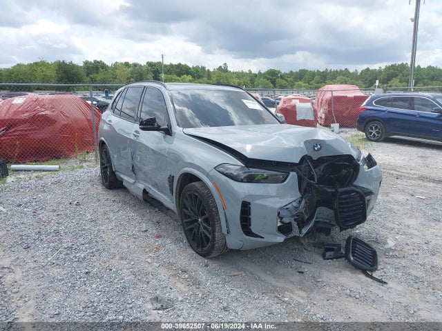 Salvage, Wrecked Vehicles Auctions Online | 2024 BMW X5 For Sale | Lot ...
