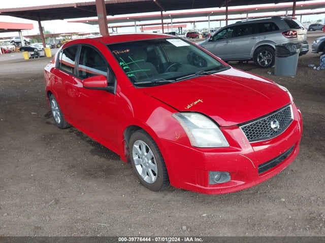 2012 Nissan Sentra Red