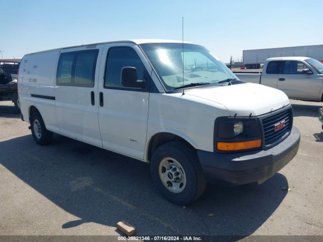 Gmc savana extended cargo fashion van