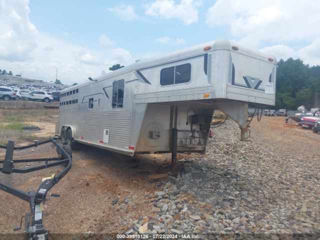  Salvage Gooseneck Trailers Horse Trailer