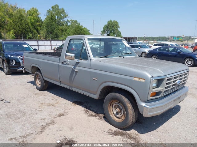 1986 FORD F150 PICKUP 2 DOOR | 1FTDF15N6GKB87351