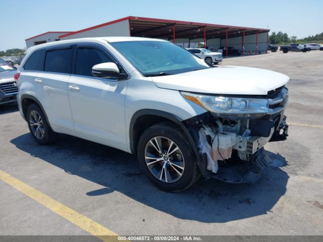  Salvage Toyota Highlander