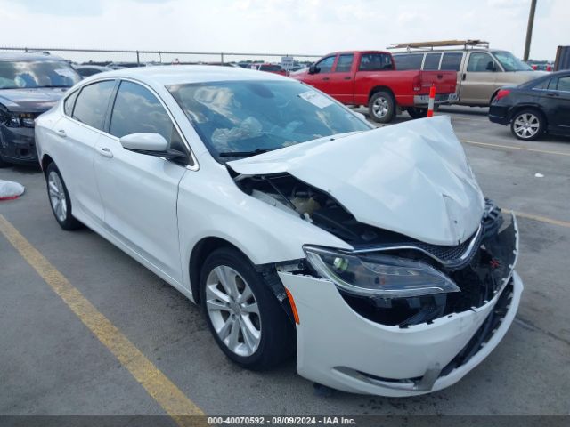  Salvage Chrysler 200