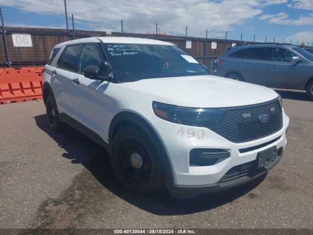  Salvage Ford Police Interceptor Utilit