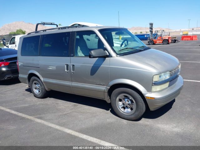 Bid Export 2001 Chevrolet Astro Passenger Van 2001 CHEVROLET ASTRO