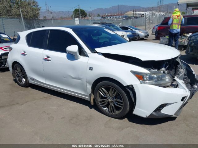  Salvage Lexus Ct