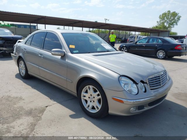  Salvage Mercedes-Benz E-Class