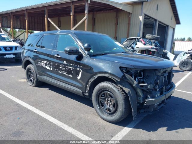  Salvage Ford Police Interceptor Utilit