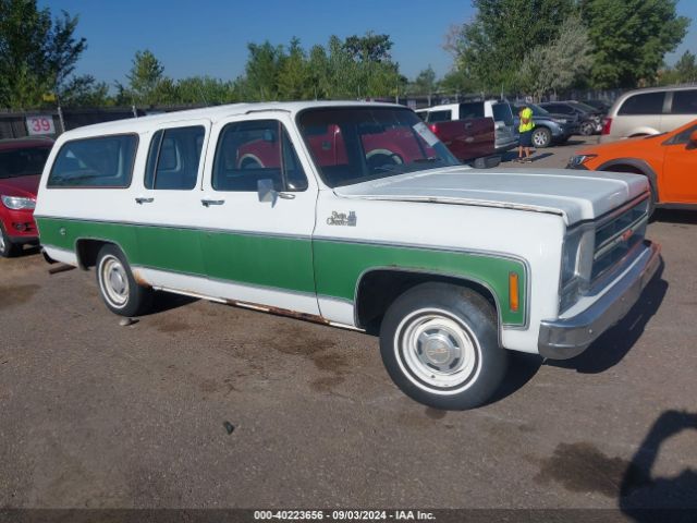 1976 GMC SUBURBAN | TCS166F521067