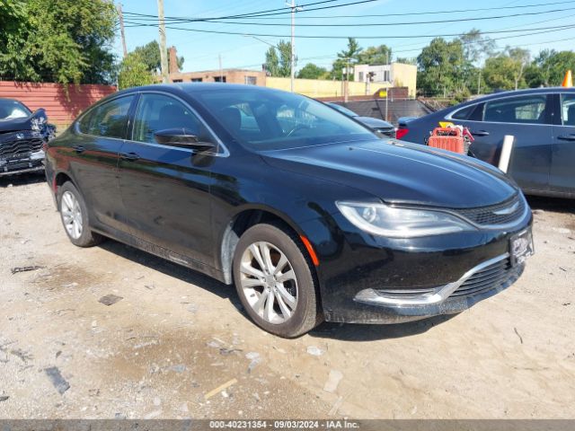  Salvage Chrysler 200