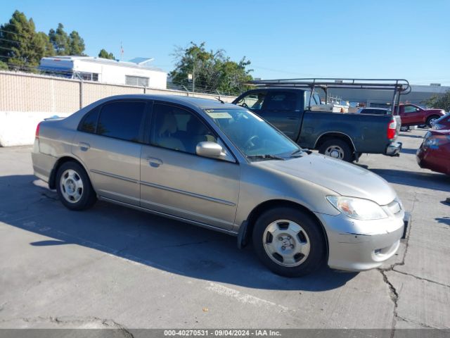 2005 HONDA CIVIC HYBRID Sedan | JHMES96665S017816