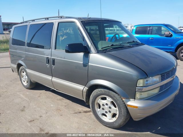 Vehicle 2005 Chevrolet Astro Awd Passenger Van 2005 Chevrolet