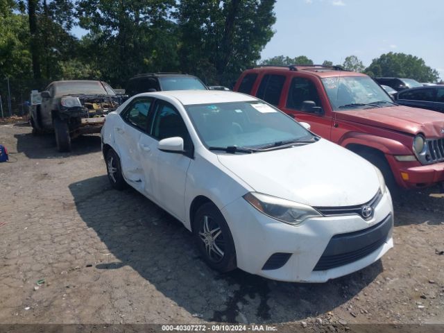  Salvage Toyota Corolla