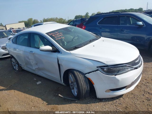  Salvage Chrysler 200