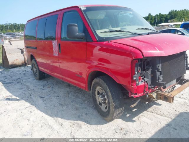 2005 CHEVROLET EXPRESS G3500 Passenger Van 1GAHG35U851260118