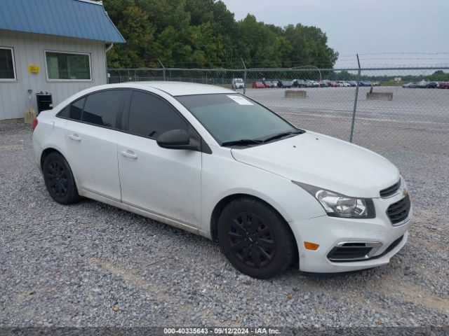  Salvage Chevrolet Cruze