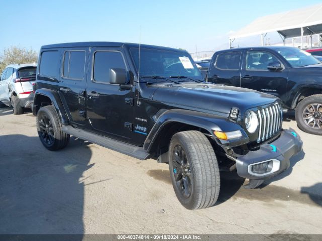 Jeep   
キャンプ用キャリーカート 2023 JEEP WRANGLER 4XE Sport Utility | 1C4JJXP6XPW651325