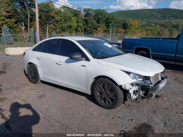  Salvage Chevrolet Cruze