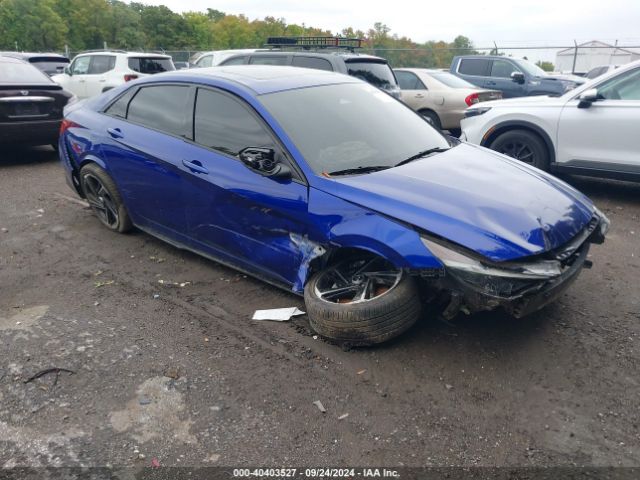  Salvage Hyundai ELANTRA