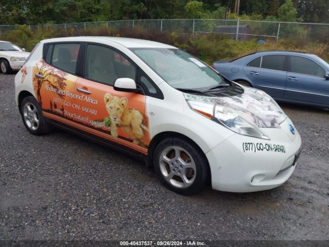  Salvage Nissan LEAF