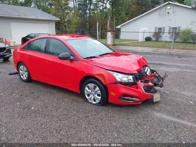  Salvage Chevrolet Cruze