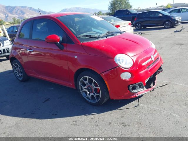  Salvage FIAT 500