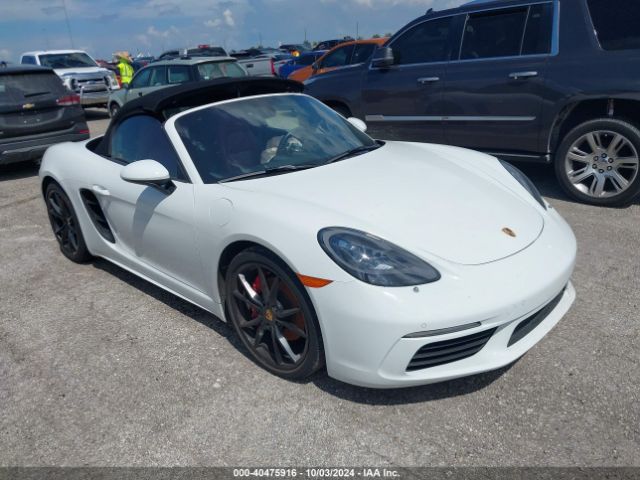  Salvage Porsche 718 Boxster