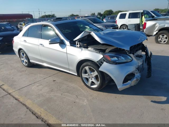  Salvage Mercedes-Benz E-Class