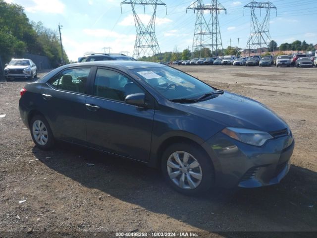  Salvage Toyota Corolla