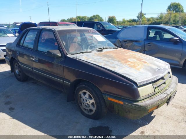1989 DODGE SHADOW HATCHBACK 4 DOOR | 1B3BP48K3KN688357