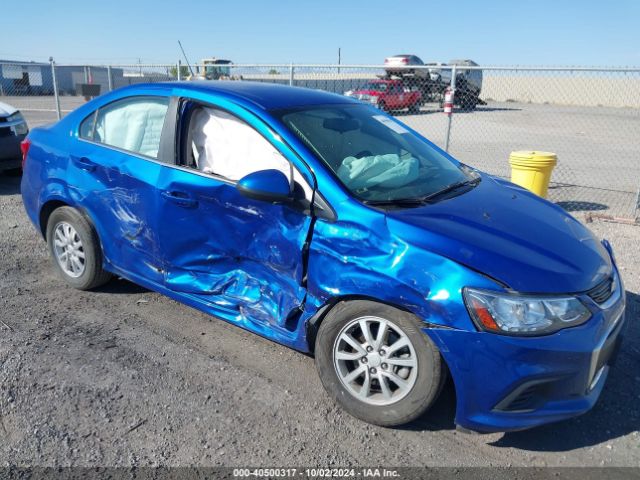  Salvage Chevrolet Sonic