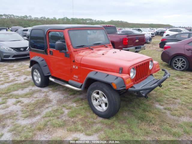 2005 JEEP WRANGLER Sport Utility 1J4FA39S85P312668