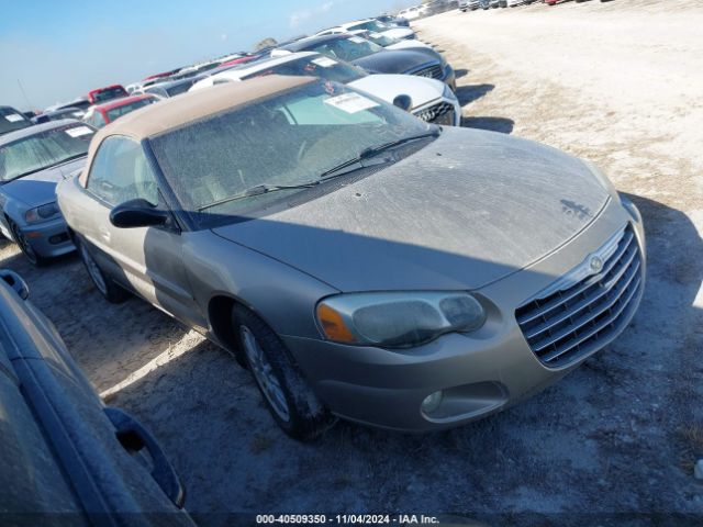  Salvage Chrysler Sebring