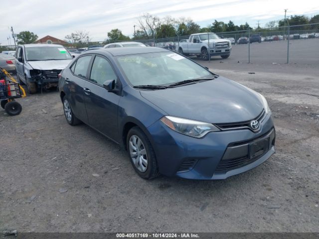  Salvage Toyota Corolla