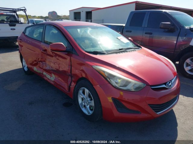  Salvage Hyundai ELANTRA