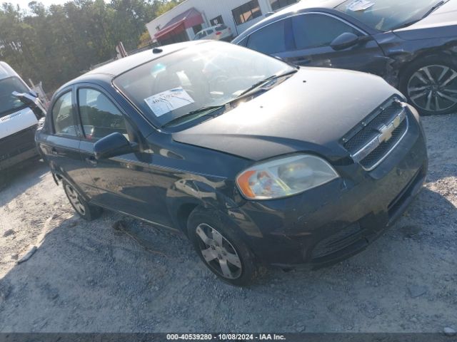  Salvage Chevrolet Aveo