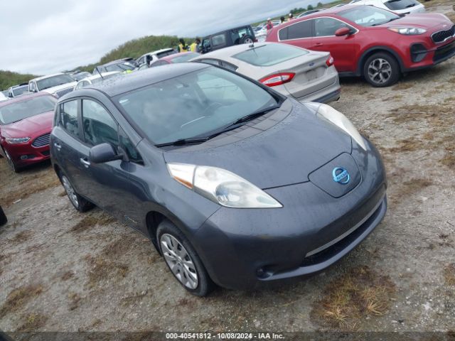  Salvage Nissan LEAF