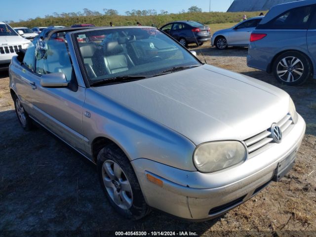  Salvage Volkswagen Cabrio