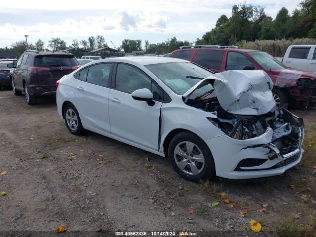  Salvage Chevrolet Cruze