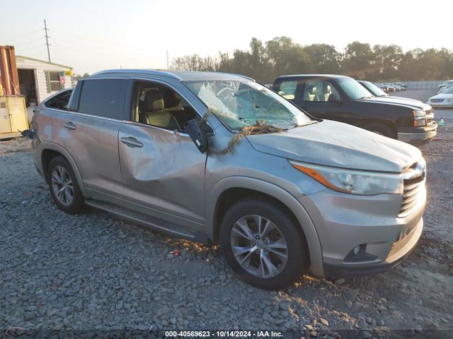  Salvage Toyota Highlander