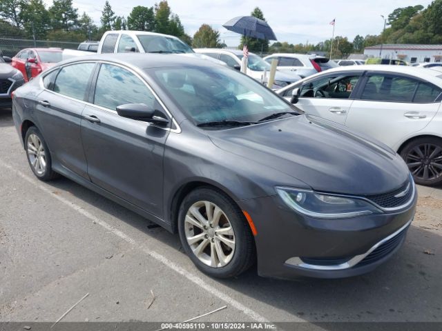  Salvage Chrysler 200